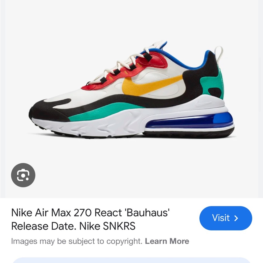 Nike Air Max 270 React- Good Condition